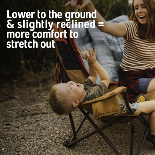 Kelty Low Loveseat Oversized 2-Person Heavy Duty Folding Camp Chair, Double Seat for Soccer Games, Tailgating, Beach Days...