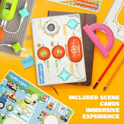 Science Kits for Kids - STEM Kits for Kids, Electronics Exploration Kit, Over 420 Projects, 35 Circuit Parts, STEM Educati...