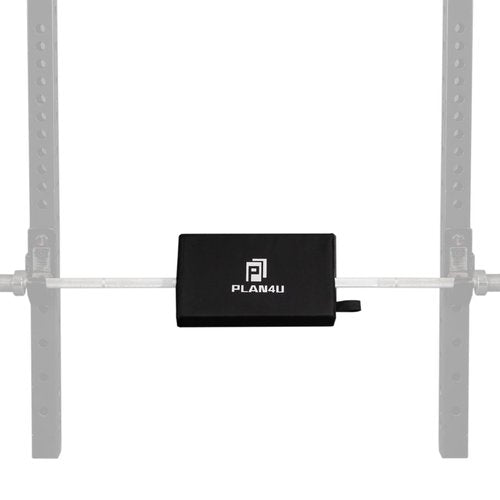 Plan4U Hip Thrust Back Pad for Squat Rack & Olympic Barbell Bar, Bench Press Back Pad, Versatile Space-Saving Workout Tilt-pad for Hip Thrust, Split Squat, Elevated Push-ups Glute Bridge Large