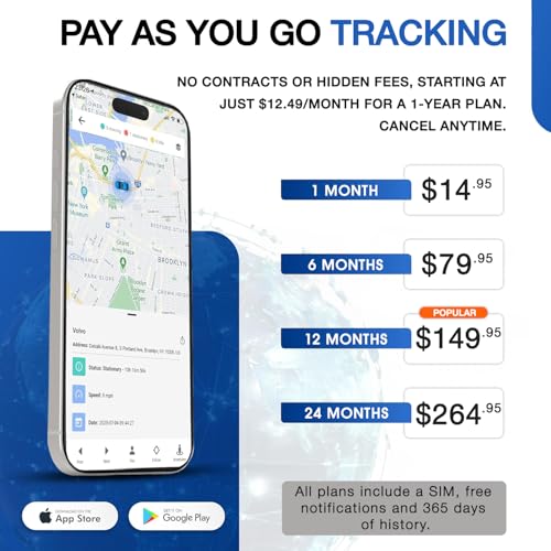REWIRE SECURITY DB2-4G GPS Tracker for Vehicles – Real-Time Vehicle Tracking Device for Car, Van, Motorhome | Easy Battery...