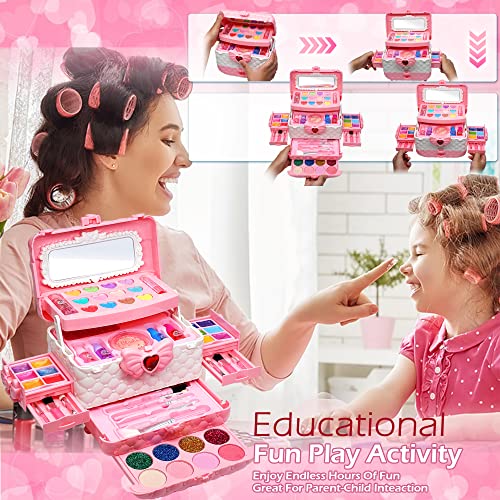 Kids Makeup Sets for Girls - Kids Makeup Sets for Girls 3-4,Play Make Up Kit,Maquillaje para Niñas, Best Toys for Little G...