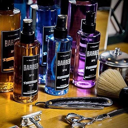 Marmara Barber Cologne - Best Choice of Modern Barbers and Traditional Shaving Fans Spray Bottle 8.5 fl oz. (250 ml, No4)