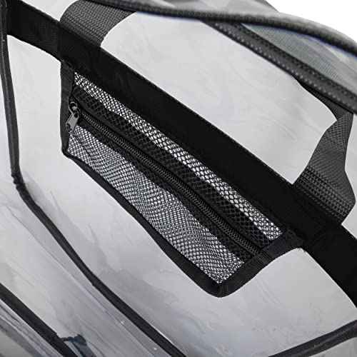 FOCO NCAA Team Logo Clear See Through Stadium High End Messenger Bag