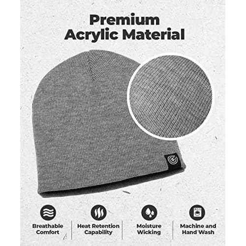Original Beanie Cap - Soft Knit Beanie Hat - Warm and Durable