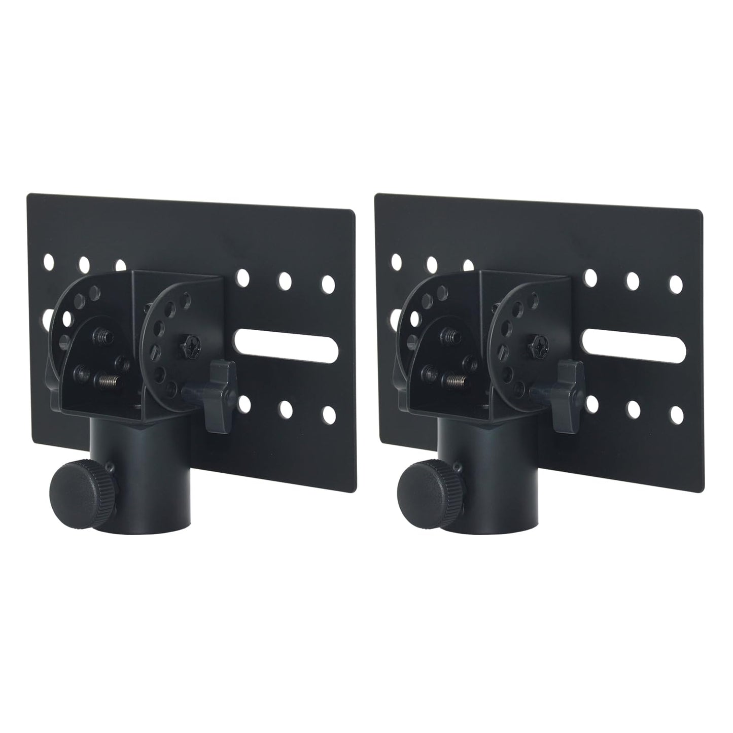 Howonder Speaker Stand Adapter, Adjustable All Metal 35Mm Speaker Adapter Top Cap,Suitable For Stage And Event Setup,Hold Up To