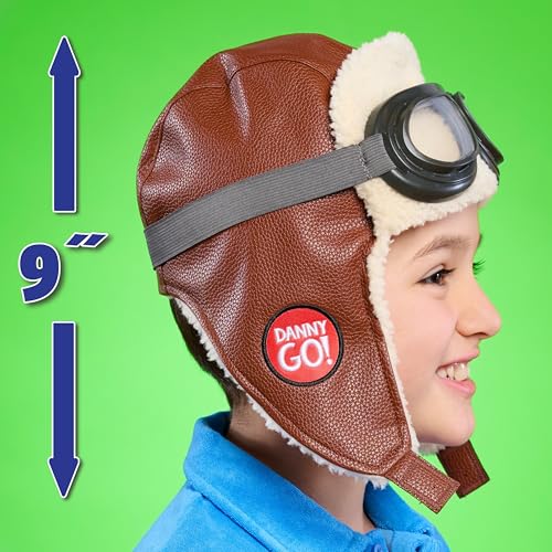 Danny Go! Aviator Hat - Pretend Play Dress-Up Hat for Preschool Kids Inspired Show