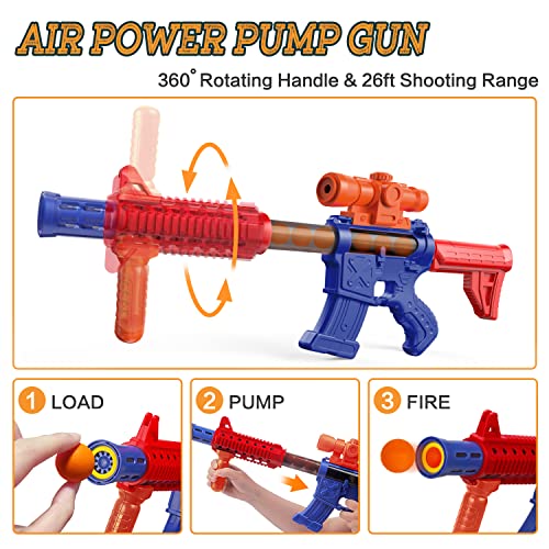 Marlrin Shooting Games Toys for Age 5 6 7 8 9 10+ Year Old Boys, Kids Toy Sports & Outdoor Game with Moving Shooting Targe...