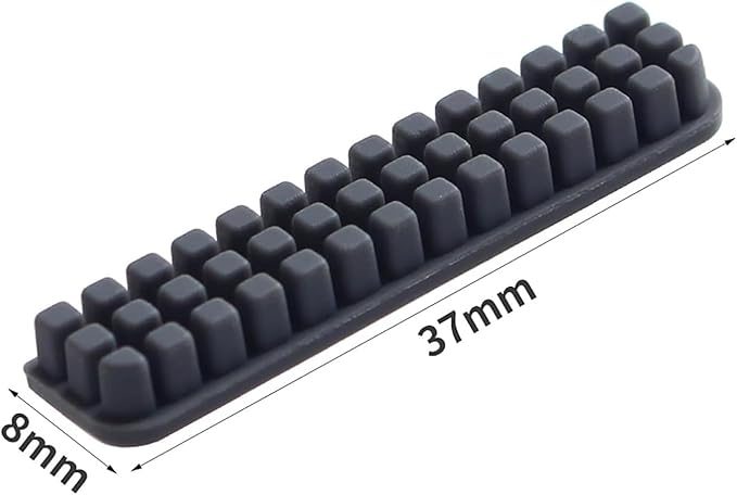 3D Printer Accessories for BambuLab P/X Series Nozzle Brush Replacement Kit - 3Pcs Nozzle Silicone Brush Consumables Cleaning Tool for 3D Printer Hotbed (X1/X1C/X1E)