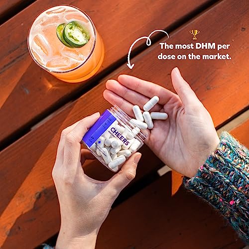 Cheers Classic Combo | Restore + Hydrate | Rehydrate & Feel Better After Drinking | DHM, L-Cysteine, B-Vitamins, Electroly...