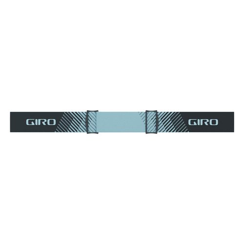 Giro Adult and Youth Balance II Ski and Snowboard Goggles - Dark Shark Streaker Strap with Vivid Ember Lens