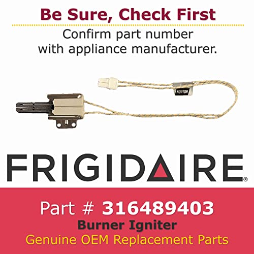 Frigidaire 316489403 Genuine OEM Burner Igniter for Ranges