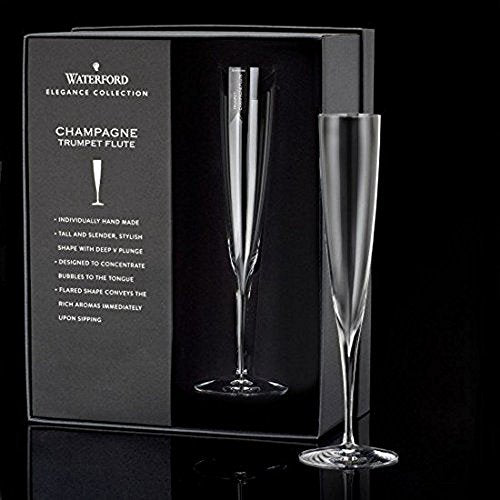 Waterford Elegance Trumpet Flute Pair