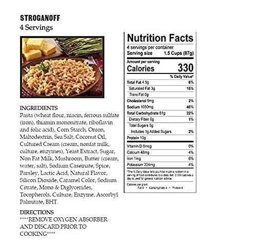 Legacy Food Storage 12 Serving Emergency Food Supply Box, Shelf Stable Breakfast Lunch & Dinner, 5,080 Total Calories, Fre...