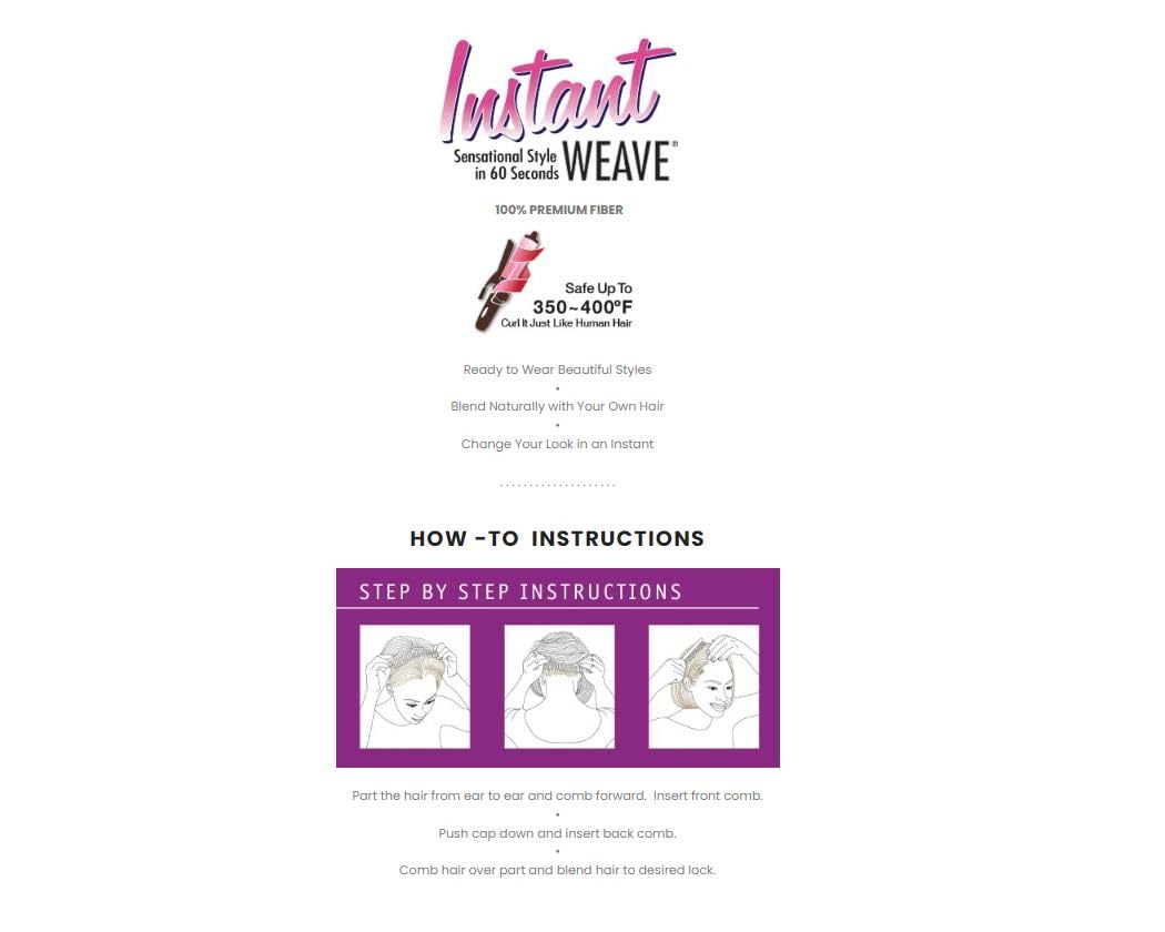 Sensationnel Instant Weave Synthetic Halfwig - Tuscany-4