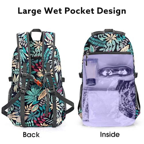 G4Free 40L Lightweight Packable Hiking Backpack, Waterproof Travel Daypack