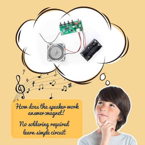 Science Kits for Kids Age 8-12 12-14, STEM Kits for Kids Age 8-10, STEM Toys Build Your Own FM Radio Kit, DIY Electronic S...