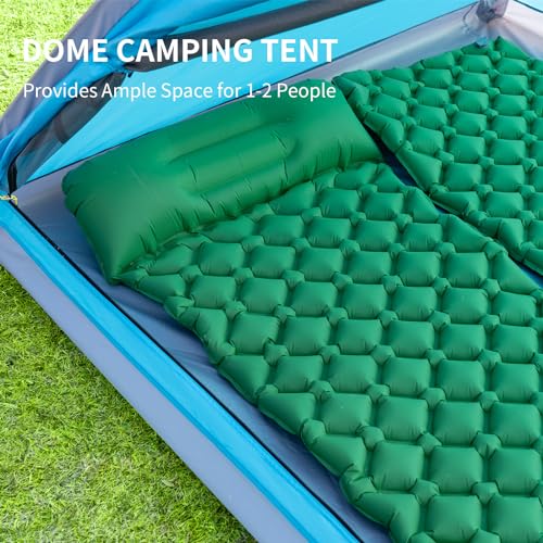 JELUCAMP 1/2/4/5/6 Person Dome Tents for Camping, Lightweight Portable Backpacking Tent, Small Easy Set Up Outdoor Waterpr...