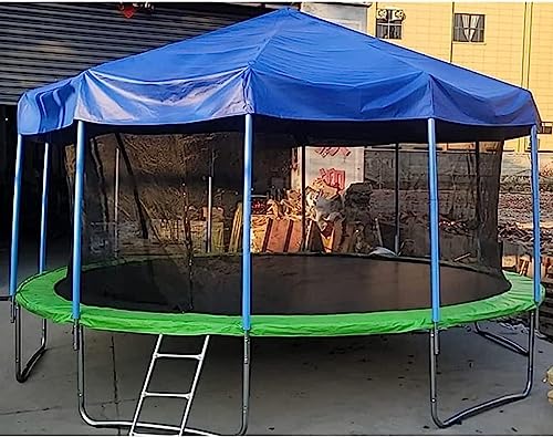 Outdoor Trampoline Backyard Trampoline Tent Shade for Sun and Rain and Snow, Just Cover with A Canopy (no Frame)
