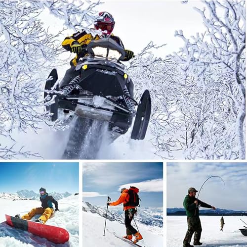 Fleece Balaclava Ski Mask Winter Face Mask for Men Women Face Cover for Cold Weather Gear Skiing Snowboarding