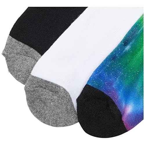 Hurley Men's 3 Pack Crew Socks