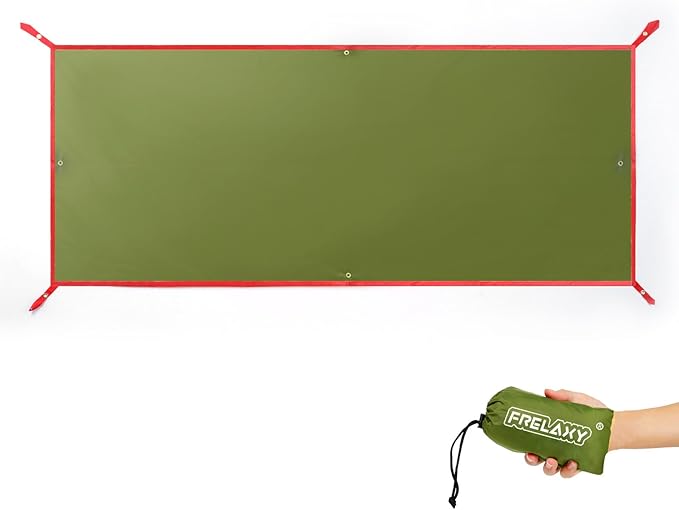Frelaxy Tent Footprint, Waterproof Camping Tarp, Durable Tent Floor to Elevate Your Camping, Hiking, Backpacking, Hammock,...
