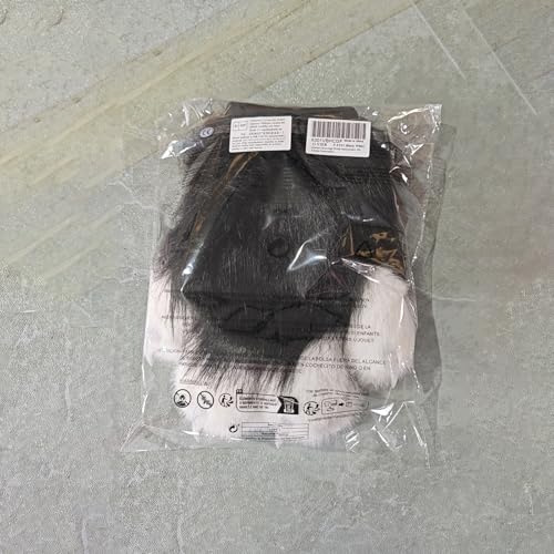 hbbhml Faux Fur Plush Furry Cat Claw Gloves Fursuit Animal Fox Paws Mittens Halloween Cosplay Costume Accessories for Adult