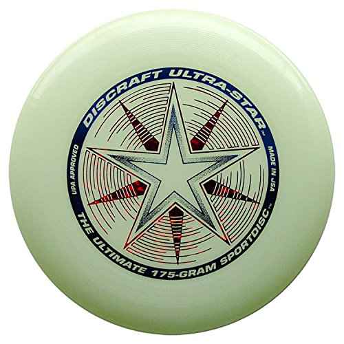 Discraft Ultra-Star 175g Ultimate Frisbee Sport Disc (6 Pack) Glow