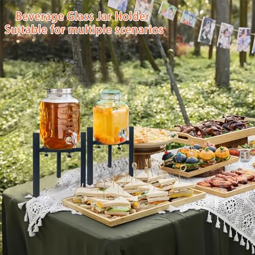 NEECONG Drink Dispensers Stand For Party. Universal Beverage Dispensers Stand Adjustment Range 7.1 to 11.5 inches Wide, Ho...