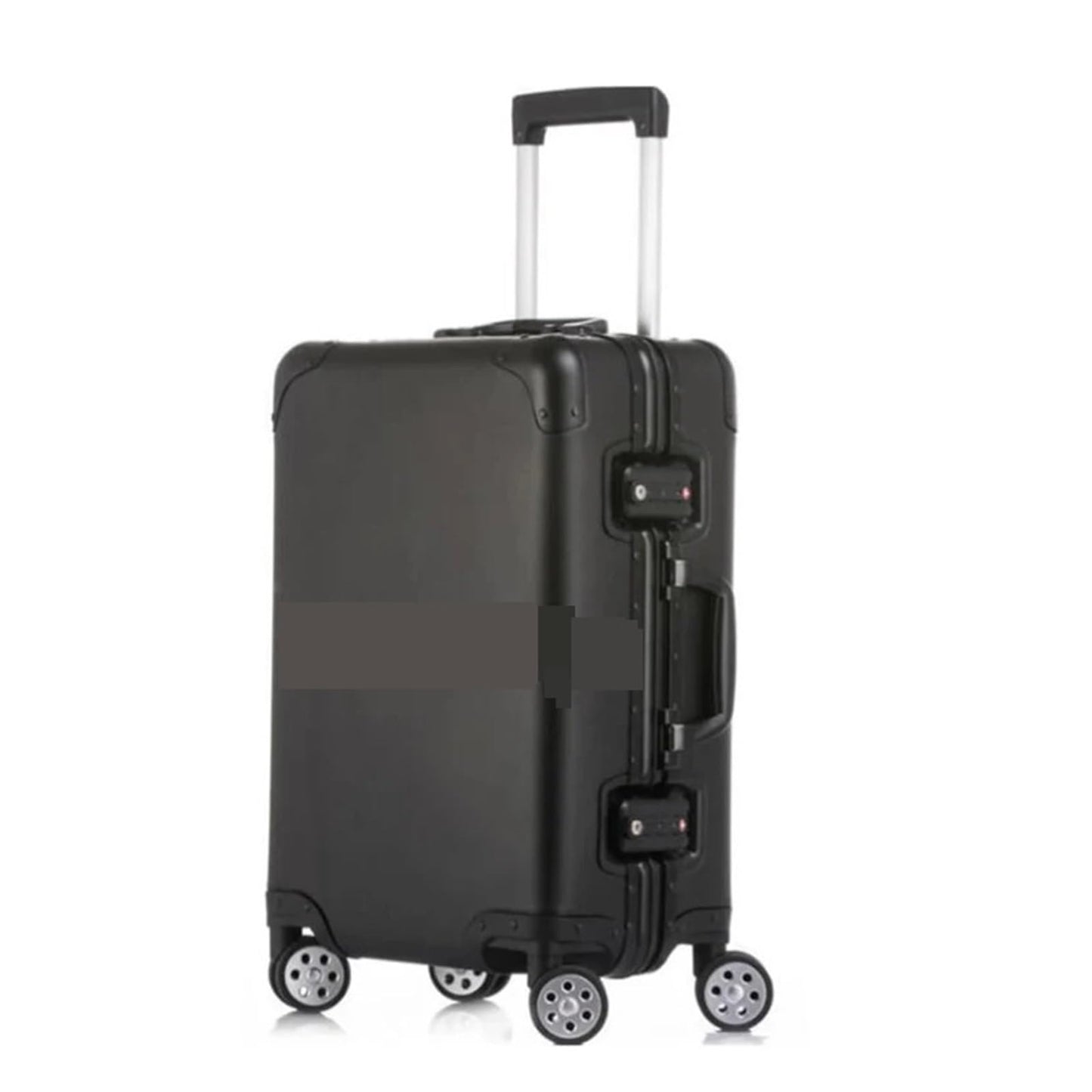 MUdson Trunk Aluminum Travel Case Cabin 20" Check in 29" Luggage Bag Trolley Suitcase with Wheels Durable (Color : 1805-05, Size : 20 inch Cabin)
