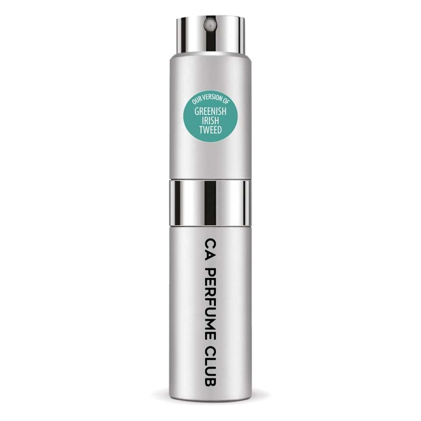 CA Perfume Impression of Greenish Irish Tweed for Men Woody Floral Musk Scent Long Lasting Cologne for Men Eau De Parfum Travel Size Refillable Atomizer Spray 0.27 Fl Oz 8ml
