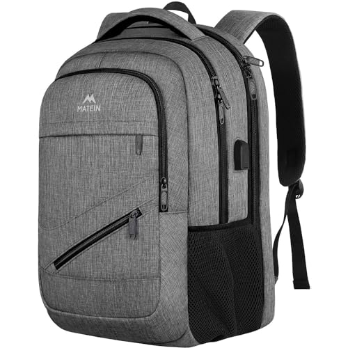 MATEIN Travel Laptop Backpack, 17 Inch Work TSA Approved Carry on Backpack, Large Computer Business Bag for Men Women with...