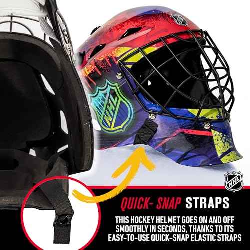 Franklin Sports Youth Hockey Goalie Masks -Street Hockey Goalie Mask for Kids - GFM1500 - Perfect for Street and Indoor Hockey