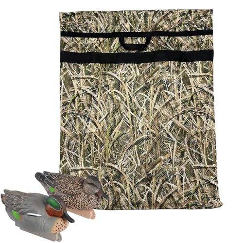 Hunting Gear Bag - Rugged Camouflage Decoy Pouch with Large Capacity Dry Backpack for Outdoor Survival, Hunting, Backpacki...