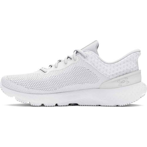 Under Armour Women's Charged Escape 4 Knit, (104) White/White/White, 8, US
