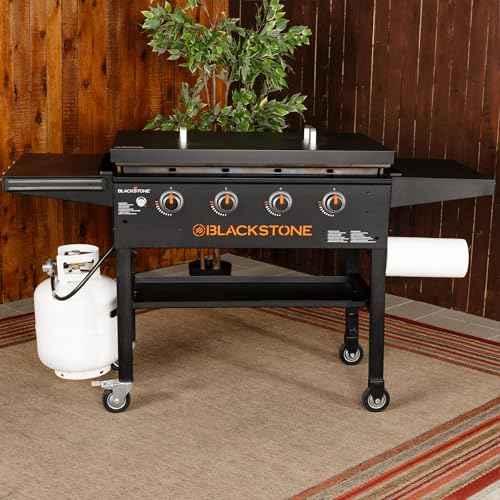 Blackstone 5004 36¡± Griddle Hard Cover, Powder Coated Steel, Black