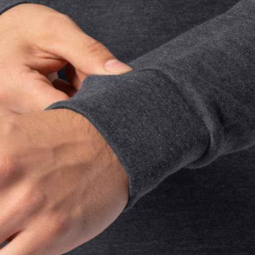 Fruit Of The Loom Mens Eversoft Fleece Crewneck Sweatshirts, Moisture Wicking & Breathable, Sizes S-4x Shirt, Black Heather, Large US