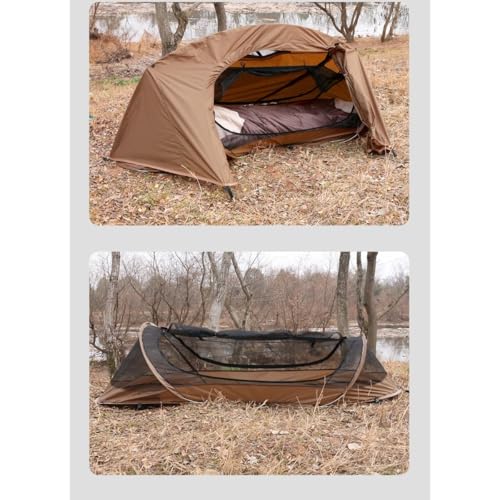 TGpao Waterproof Ultralight Backpacking bivy Tent | Freestanding 1-Person Tents for Camping/bivy/Hiking |，pop up Tent, Mos...