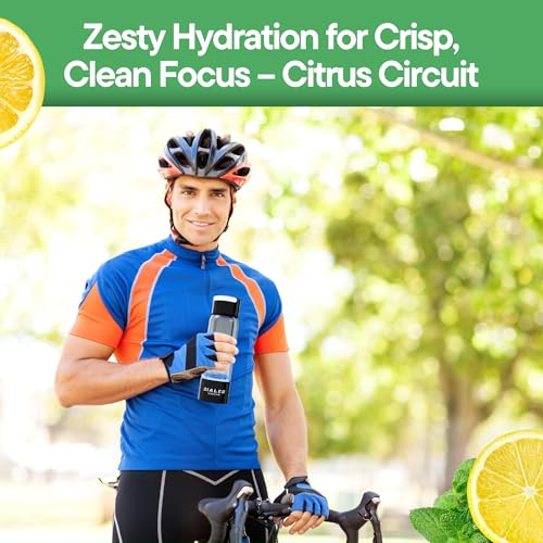 DIALED MOODS Electrolyte Powder - Citrus Circuit – Electrolyte Hydration Powder Packs, Sugar-Free Hydration for Athletes, ...