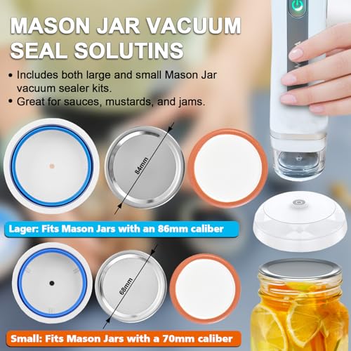 MOMODA Sous Vide Cooking Bags - Set of 30 | BPA-Free Reusable Vacuum Seal Bags with Air Valve for Joule and Anova Cookers...