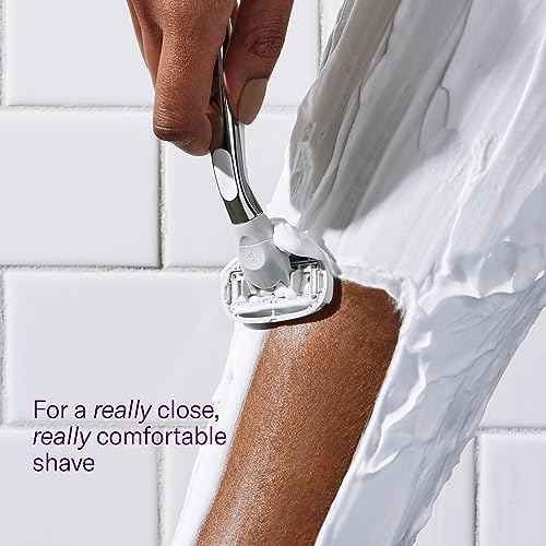 Flamingo Women's Original Razor Blade Refill Cartridges for Women - 6 Count - 5-Blade Shaving Razors for Women
