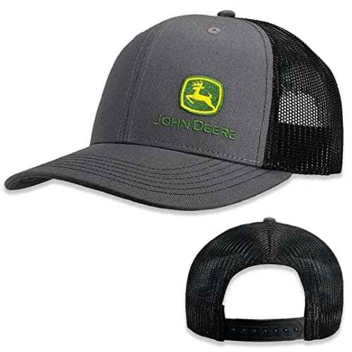 John Deere mens Gray Cap