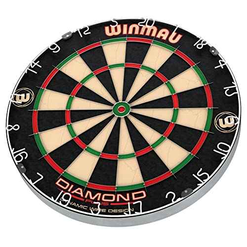 Winmau Diamond Plus Dart Board - Surround Set | Cabinet Set | Dartboard - Professional Darts Accessories - Variety of Options