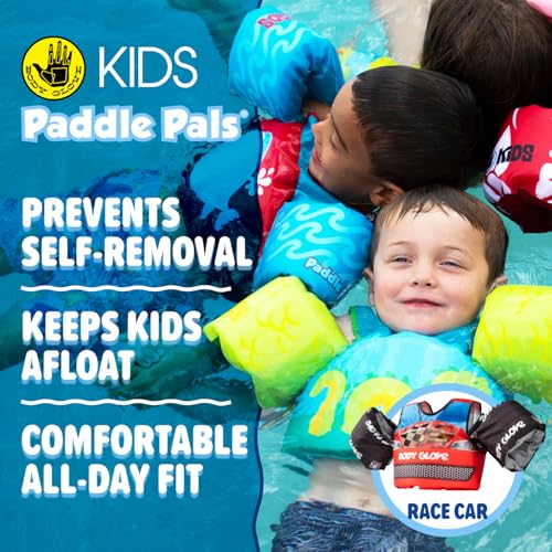 Body Glove Paddle Pals Motion Life Jackets - The Safest Patented U.S. Coast Guard Approved Kids Swim Vest 33-55 LBS