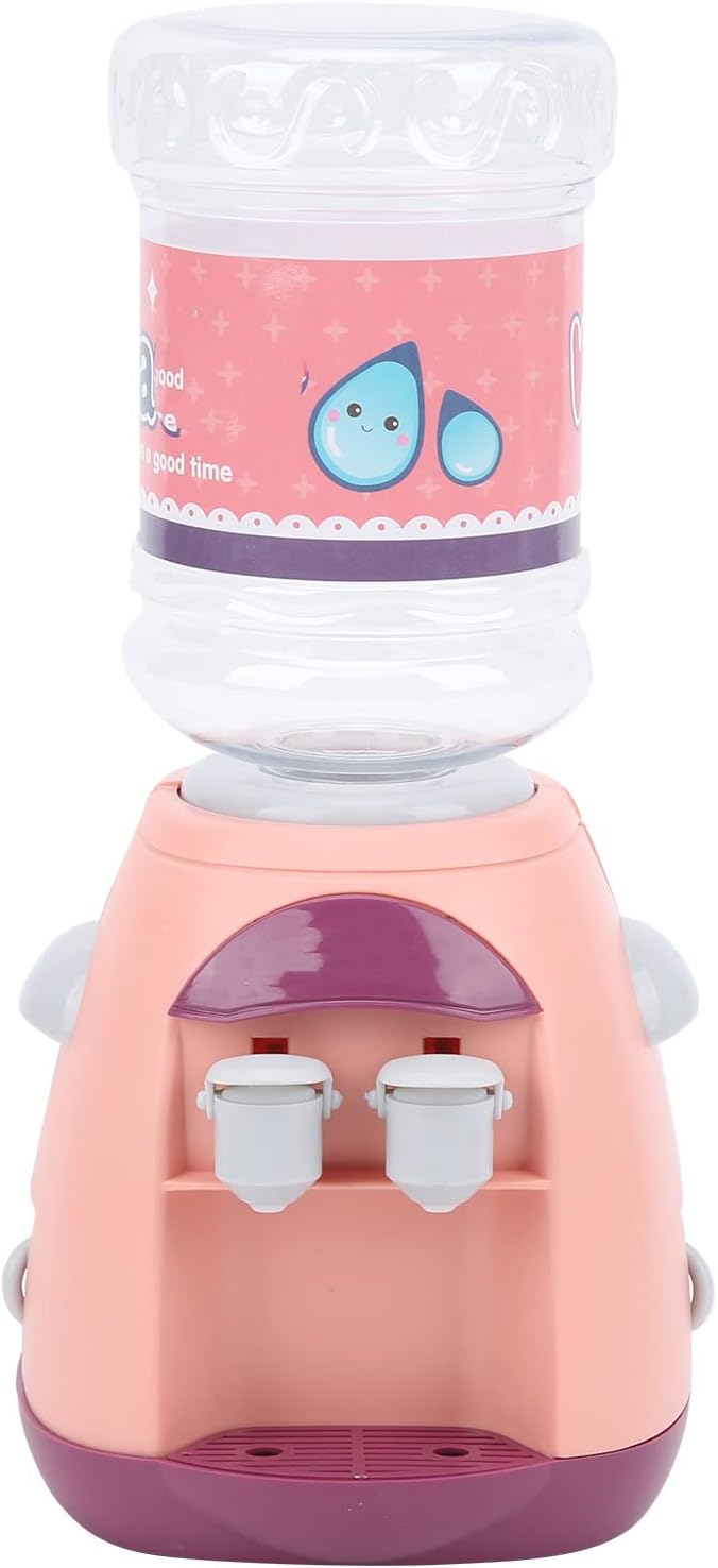 Mini Plastic Cartoon Drink Water Dispenser£¬Funny Kitchen Toy, Water Dispenser Toy, Exciting Game Water Dispenser for Babi...