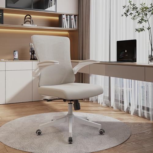 balmstar Office Chair, Ergonomic Comfort Home Desk Chair, Mid Back Gaming Chair with Wheels, Adjustable Height, Lumbar Sup...
