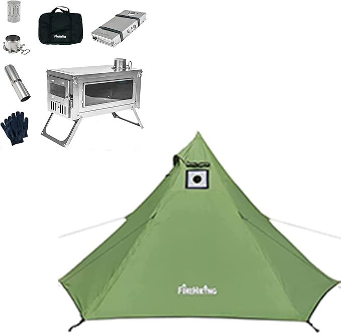 FireHiking Lightweight Hot Tent with Titanium Stove