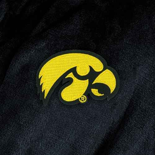 Northwest NCAA Adult Unisex Silk Touch Bathrobe, Officially Licensed Loungewear, Soft Plush Polyester