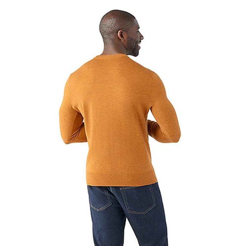 Smartwool Mens Sparwood Crew Sweater Fox Brown Marl X-Large