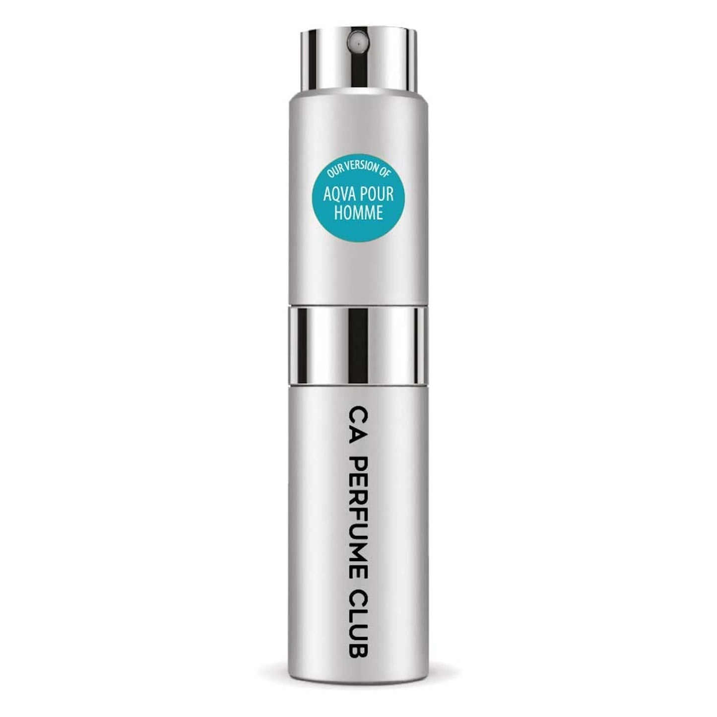 CA Perfume Impression of Aqva Pour Homme for Men Aromatic Aquatic Scent Long Lasting Cologne for Men Eau De Parfum Travel Size Refillable Atomizer Spray 0.27 Fl Oz 8ml