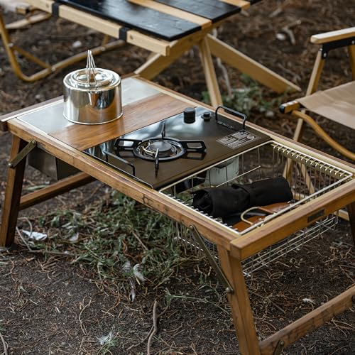 Naturehike Camping Gas Stove for IGT Table, Folding Isobutane Stove with Carry Bag, Portable Camp Stove for Outdoor Car Ca...